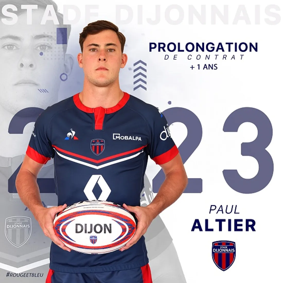 L'arrière Paul Altier restera au club une saison supplémentaire